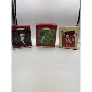 Hallmark Baseball Ornament Collection – Griffey, Sosa, Mays